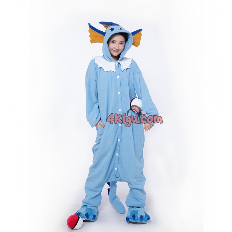 Pijama Pikachu Cosplay Kigurumi Unissex - Original