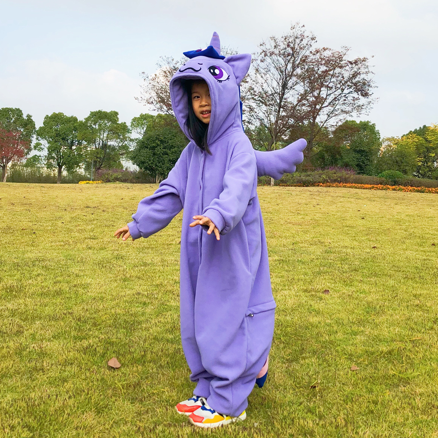 Children's Twilight Sparkle Kigurumi My Little Pony Pajamas - 4kigu