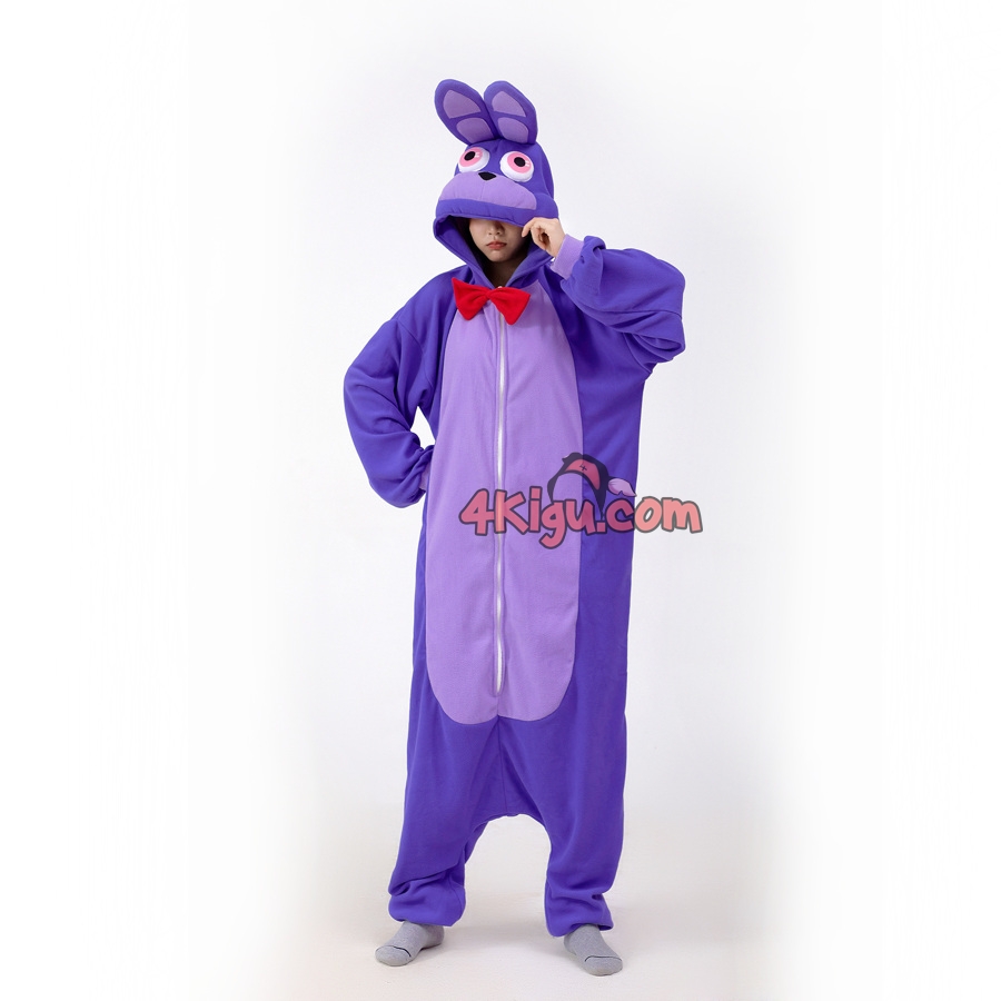 Bonnie Kigurumi Halloween Cosplay Onesie - 4kigu