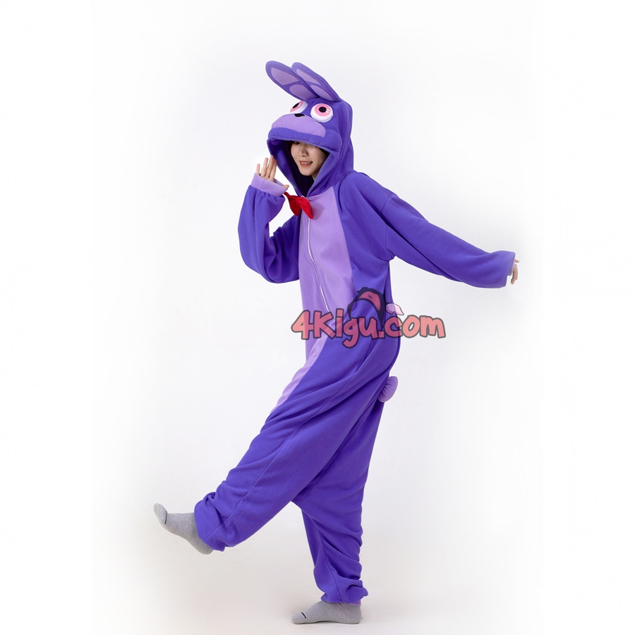 Bonnie Kigurumi Halloween Cosplay Onesie - 4kigu