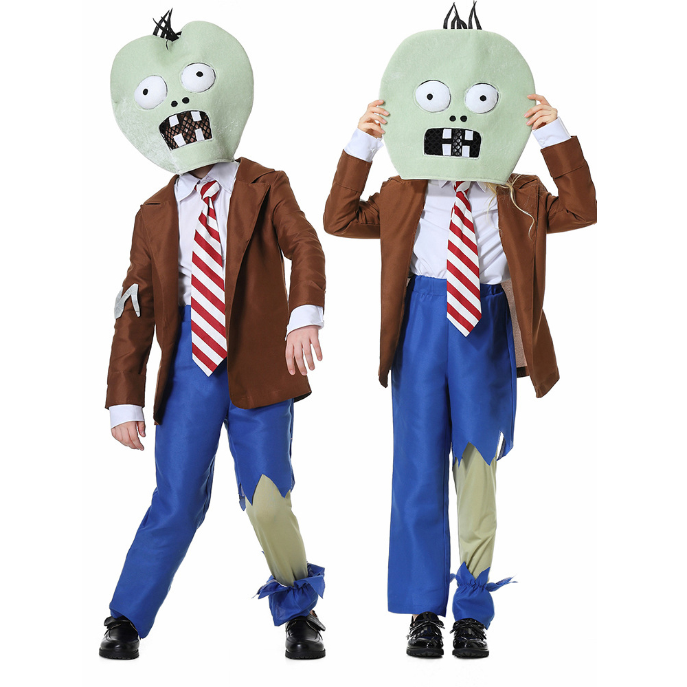 Kids PLANTS VS ZOMBIES Zombie Costume 