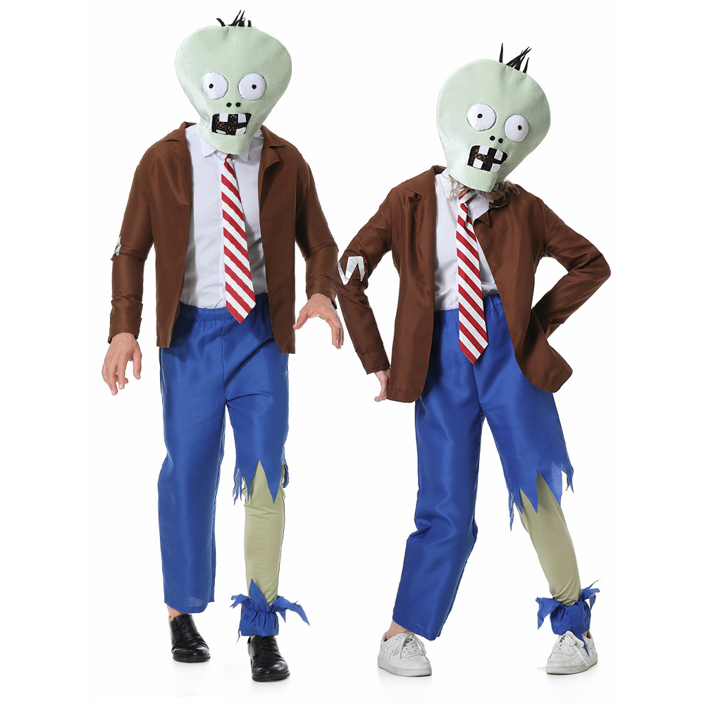 Adults PLANTS VS ZOMBIES Zombie Costume